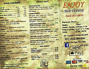 Enjoy Thai Cuisine menu