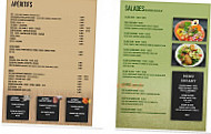 Les Tilleuls menu