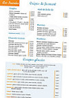 Creperie Coton menu