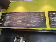 Zeder Bistro menu