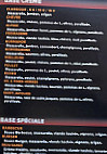 Le Comptoir à Pizzas menu