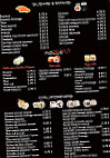 Shiro Sushi menu