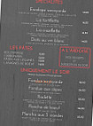 La Terrasse menu