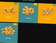 Chicken's King menu