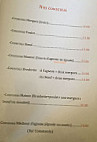 La Chavilloise menu