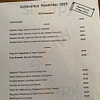 Kichererbse menu