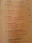 Dalmatia menu