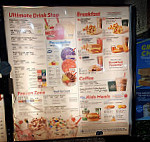 Sonic Drive-in menu