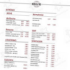 Marielitas menu