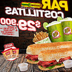 Sandwich Gourmet Salsa de Ajo food