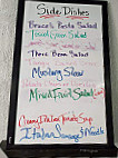 Bruce's Fabulous Foods menu