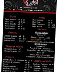 Azusa Sushi menu