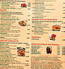 La Bella menu