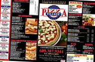 Pizza Village menu