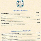 Tamaricciu menu