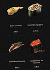 Sushi Shop menu