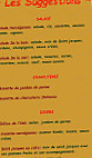 Pizzéria L'escale menu