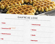 Waffle Factory menu