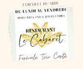 Restaurant Le Cabaret menu