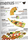 Magic Sushi menu