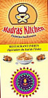 Madras Kitchen menu