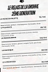 Le Relais De La Dronne 2ème Génération menu