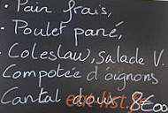 Chez Wam menu