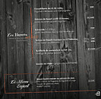 Escalumade menu