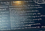 Le Calmos Burger Chic menu