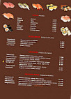 Genji Japonais menu