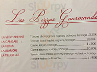 Pizzeria le Cerisier menu