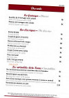 La Ferme Saint Michel menu