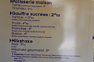 Le 24 Fast Food menu