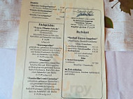 Café Seehof menu