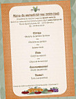 La Cidrerie Camino Berry menu