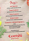 Canttiini menu