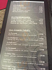 La Brasserie menu