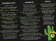 El Guacamole Mexican Grill menu