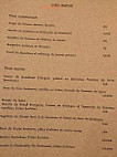 La Table De Jules menu