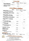 La Pomme D'or menu