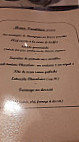 La Halte de l'Abbaye menu