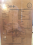 The Croft Deli Grill menu