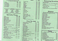 Upper Crust Pizzeria menu