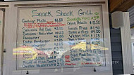 The Hojack Ice Cream Shack Snack Shack Grill menu