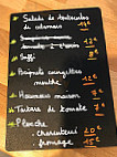 L'o2 Mer menu