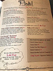 T-bones Great American Eatery menu