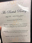 The British Pantry And Tea Room menu