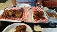 Horn Dawgs Smokin BBQ food