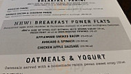 Corner Bakery Cafe menu