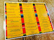 Hacienda La Margarita Mexican Grill menu